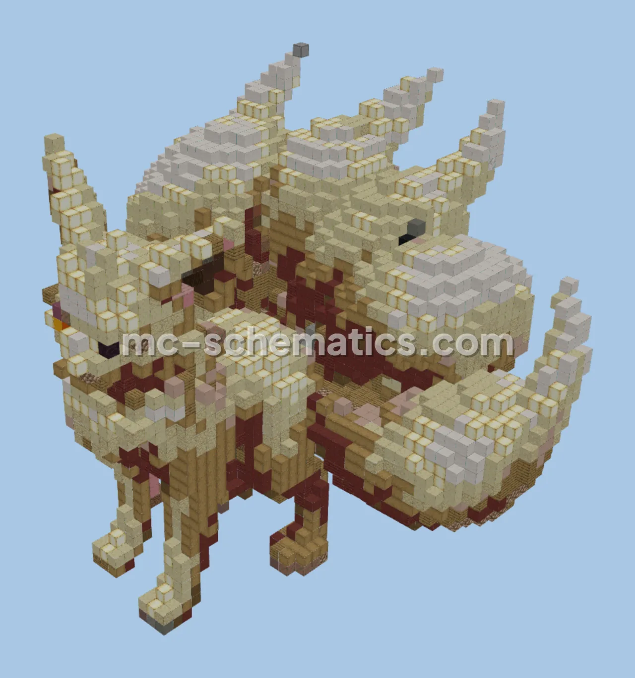 Small Ninetales Pokemon Statue