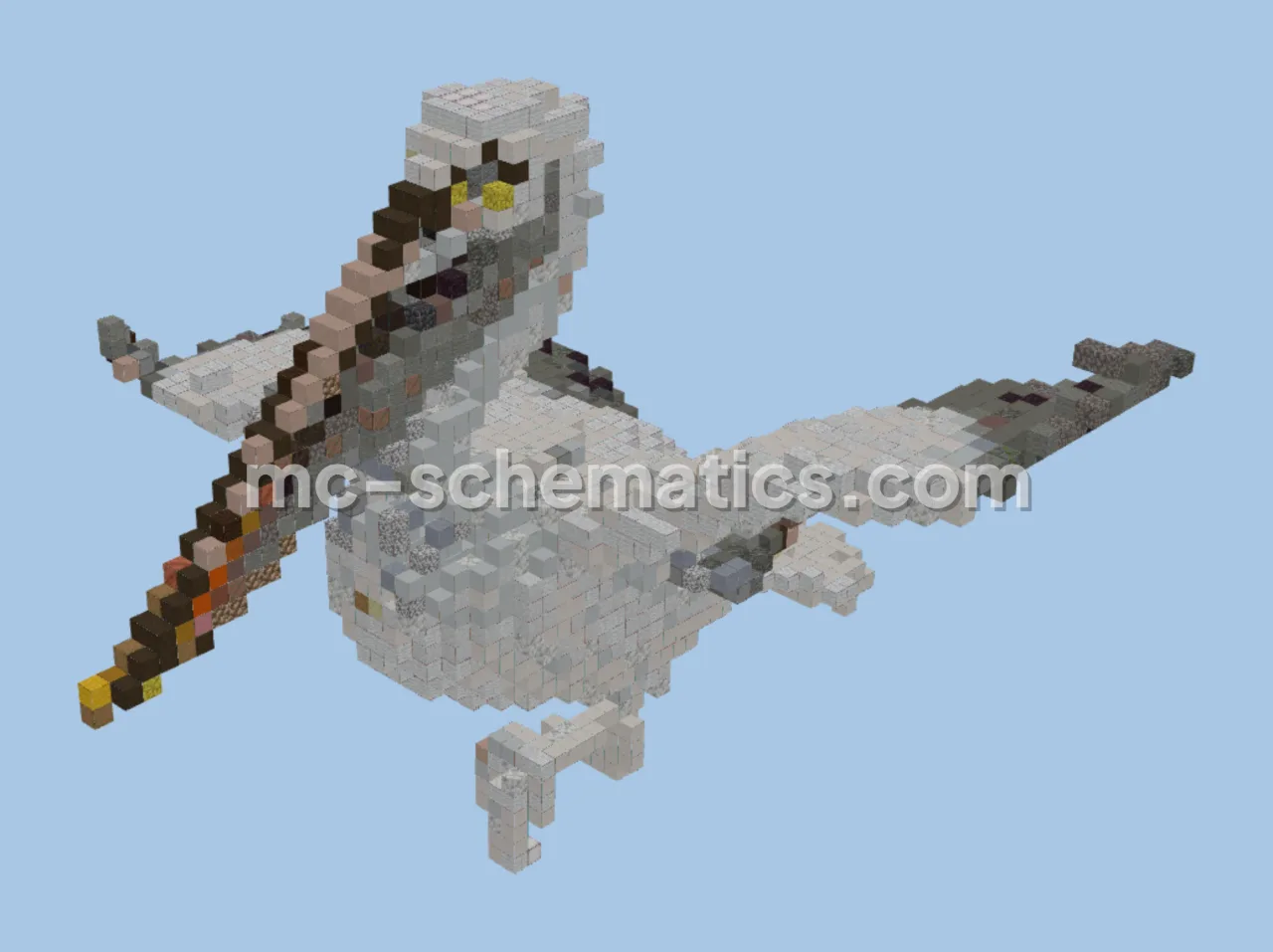 Small Pelican Statue