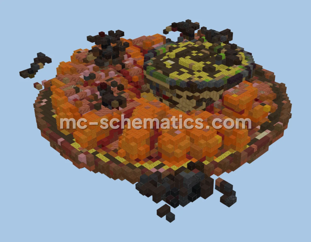Small Plate of Food Decoration
