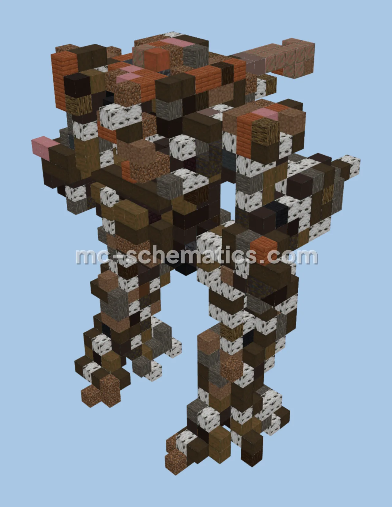 Small Sci-Fi Mech Statue