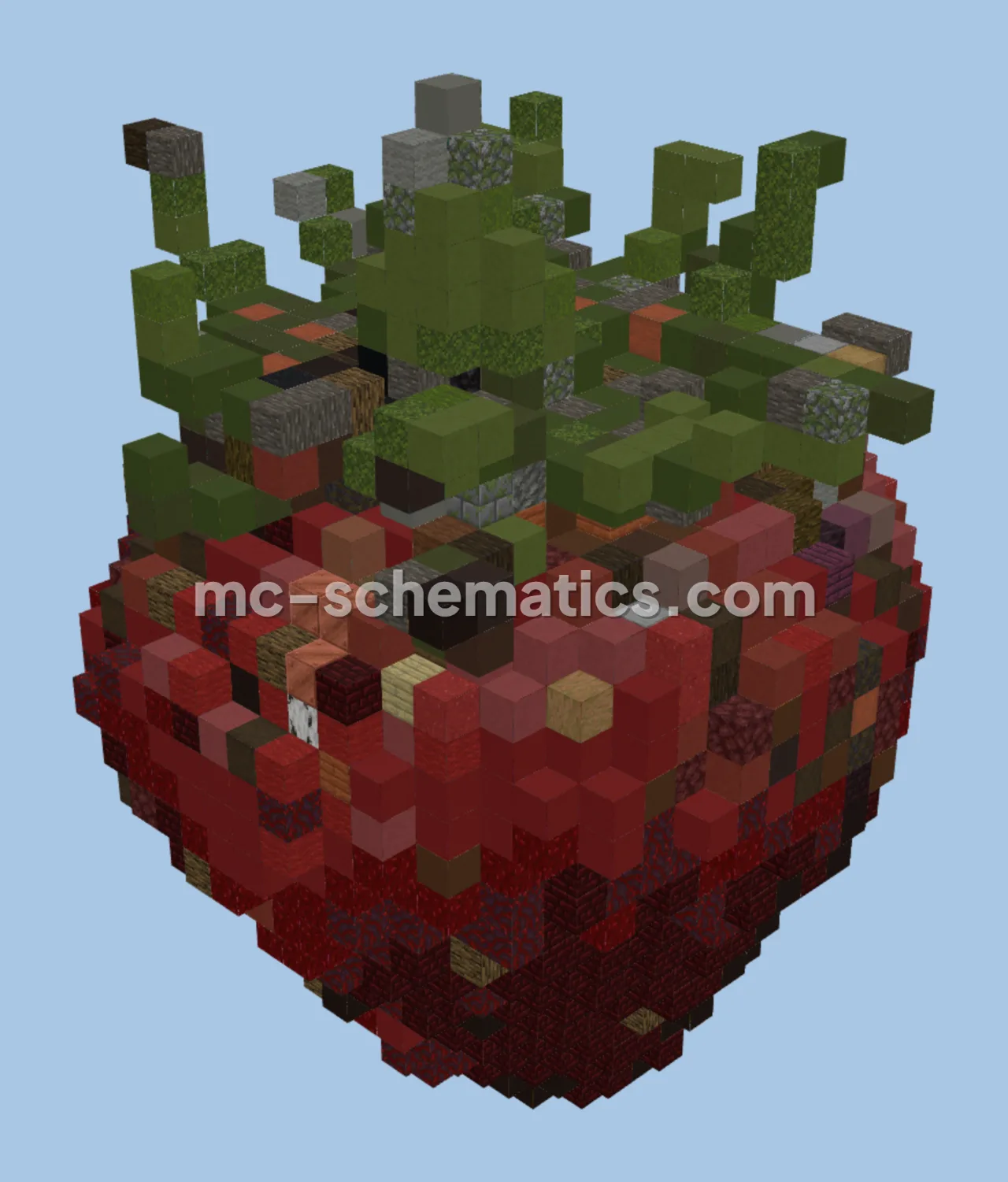 Small Strawberry Decoration