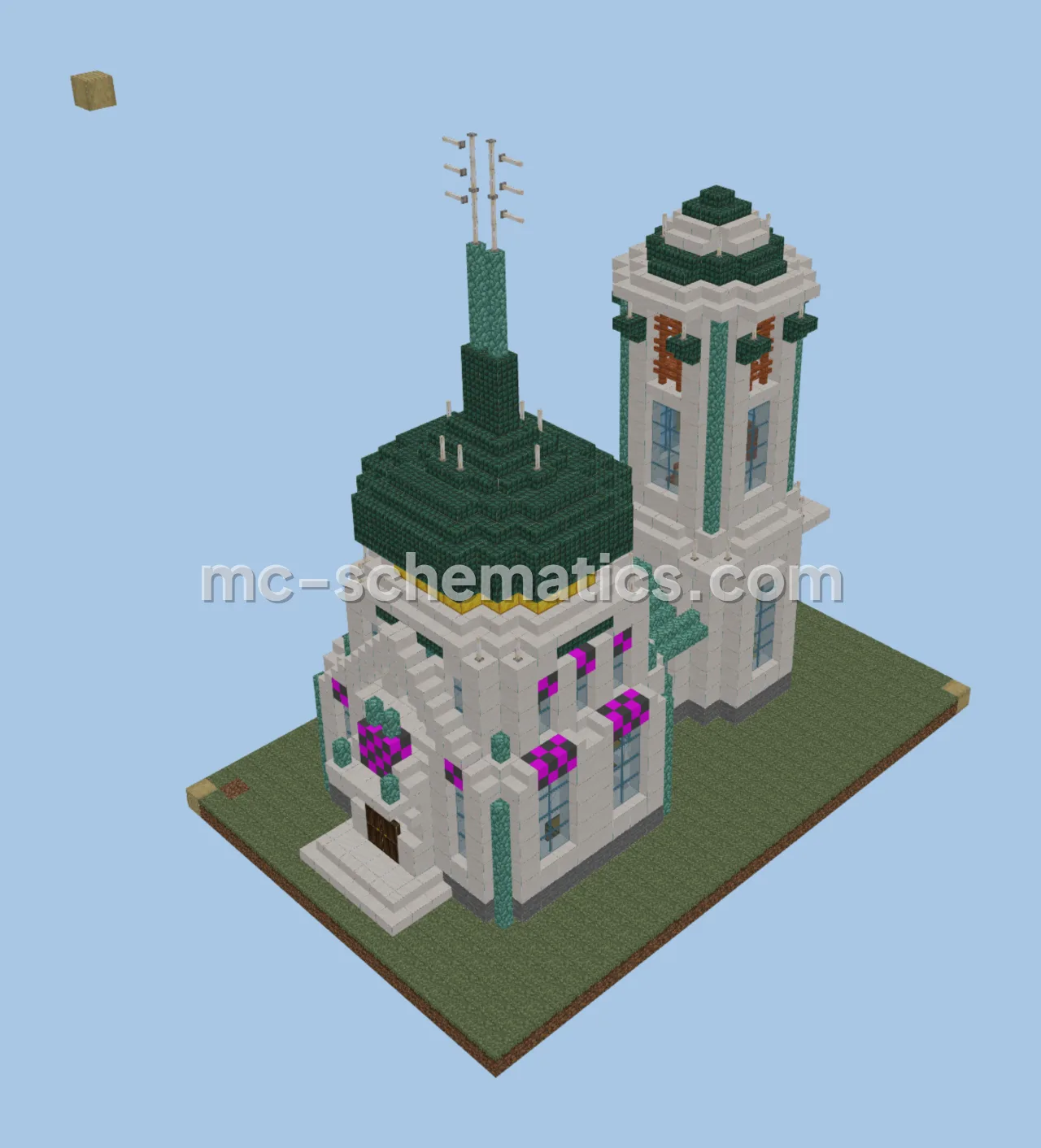 Small Village Temple Structure