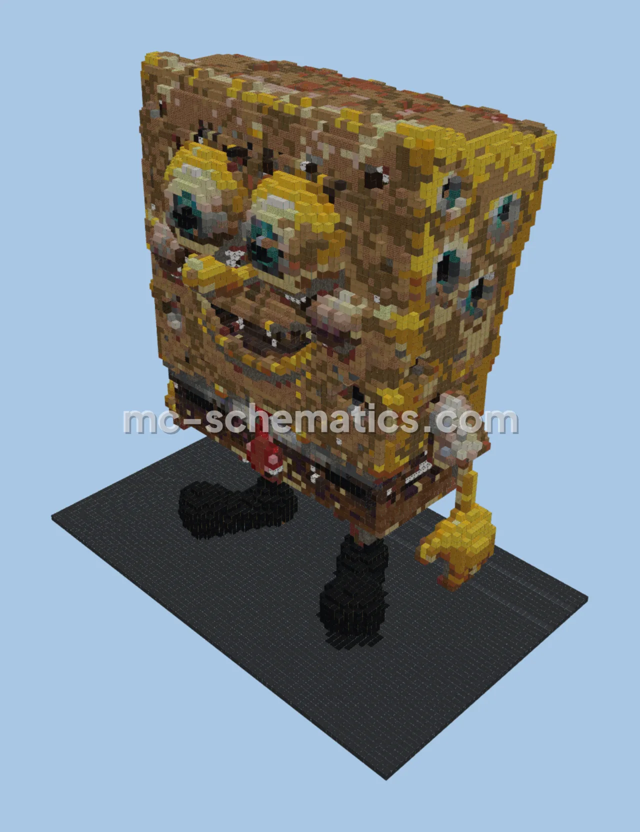 Spongebob Cartoon Structure