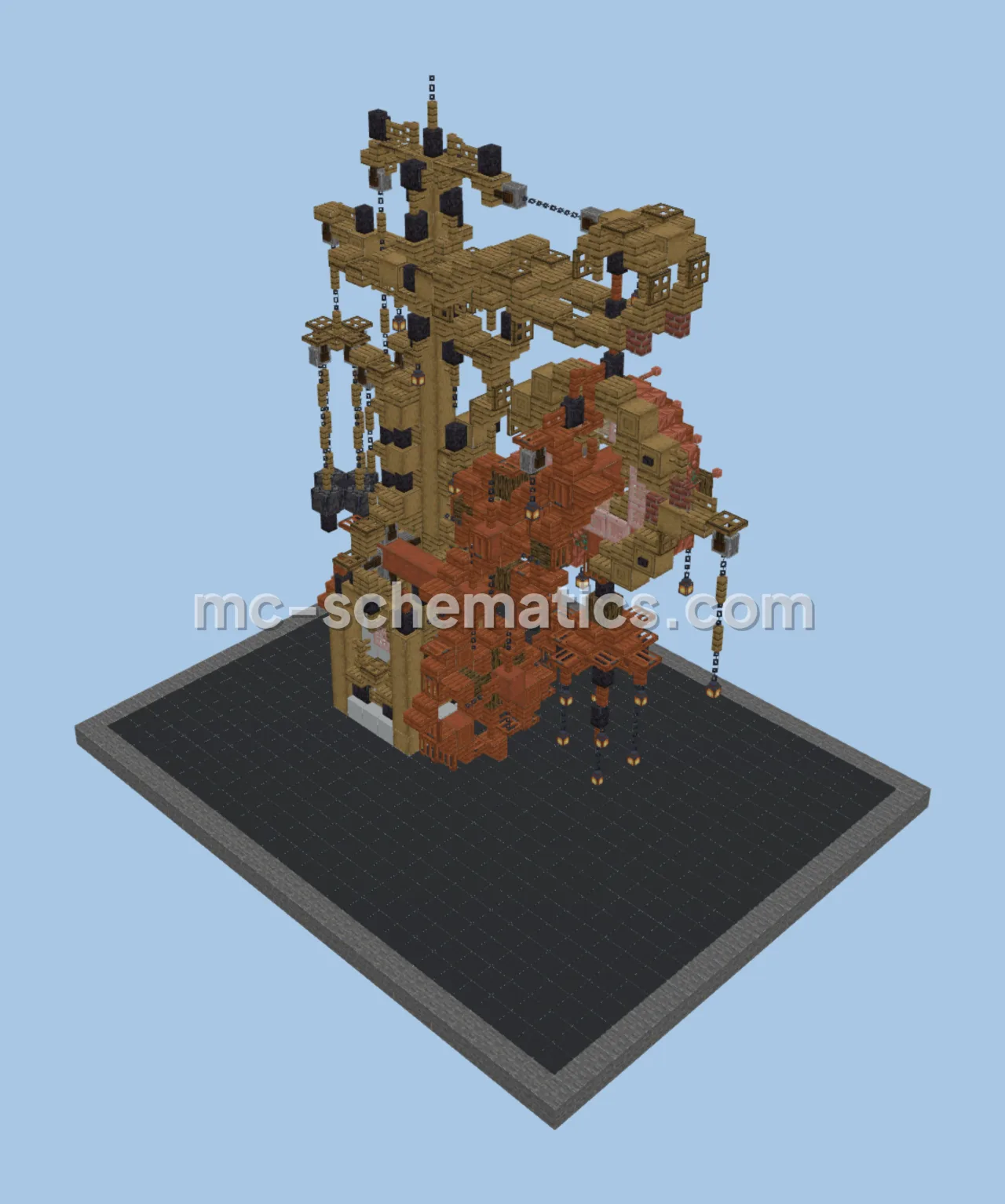 Steampunk Clock Tower
