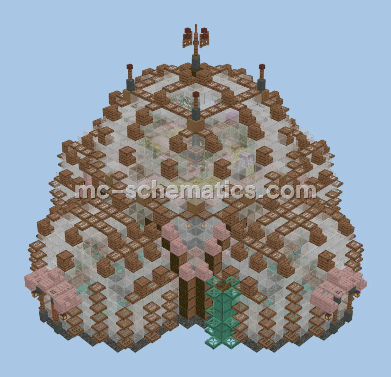 Steampunk Greenhouse Structure