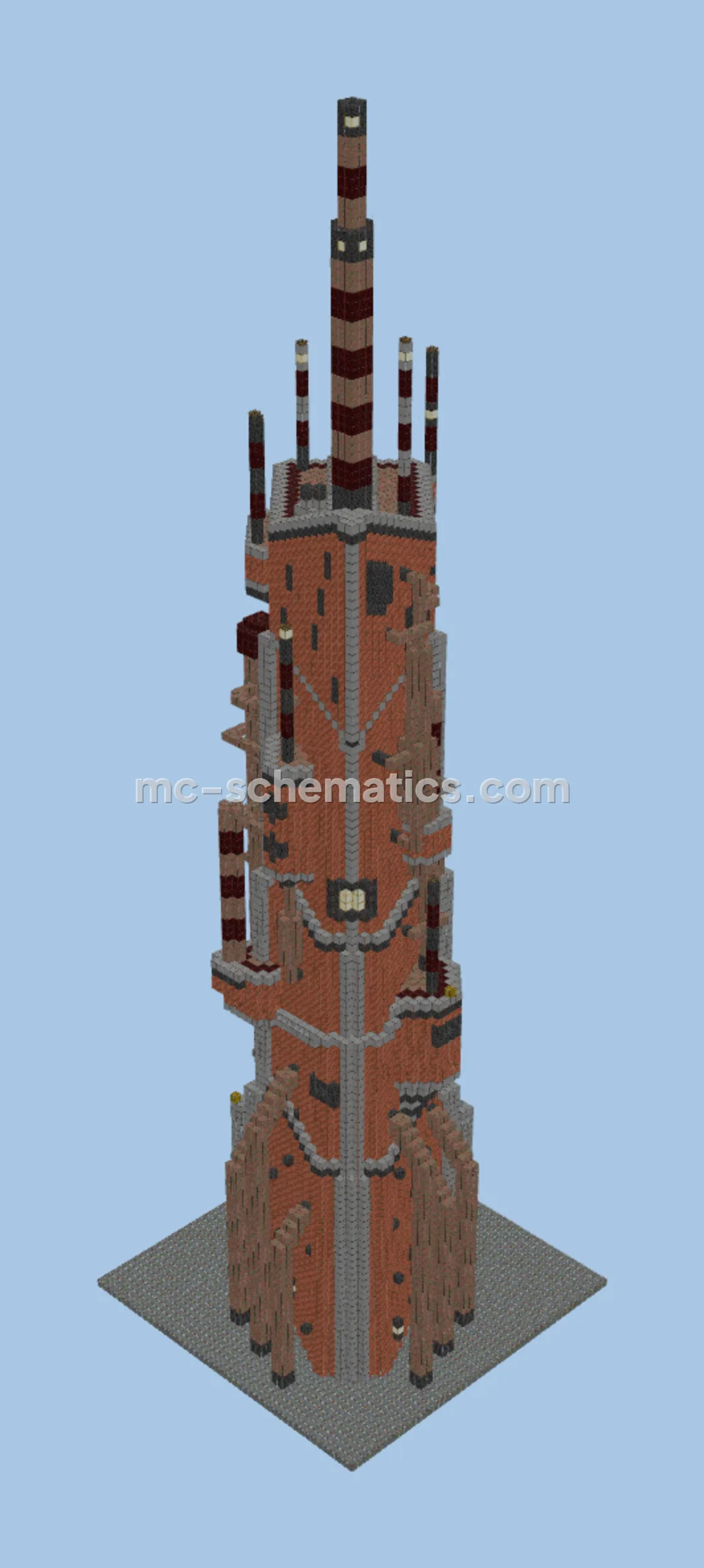 Steampunk Tower Model