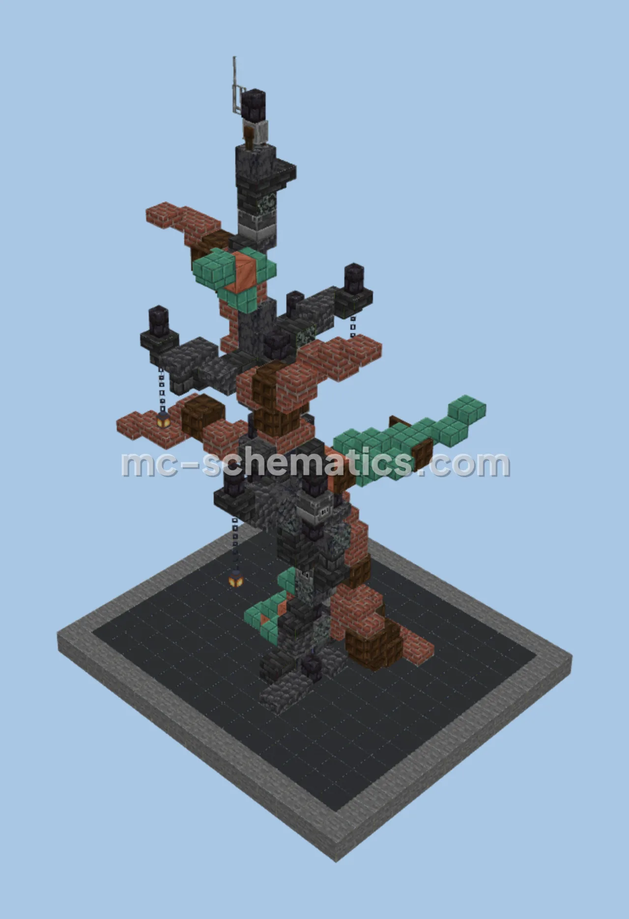 Steampunk Treehouse Structure