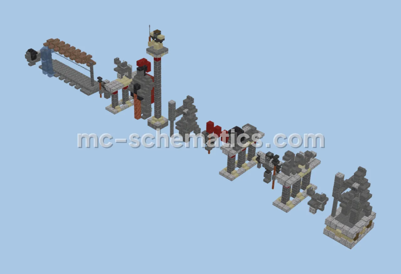 Stone Statues Pack - Minecraft Decorative Build