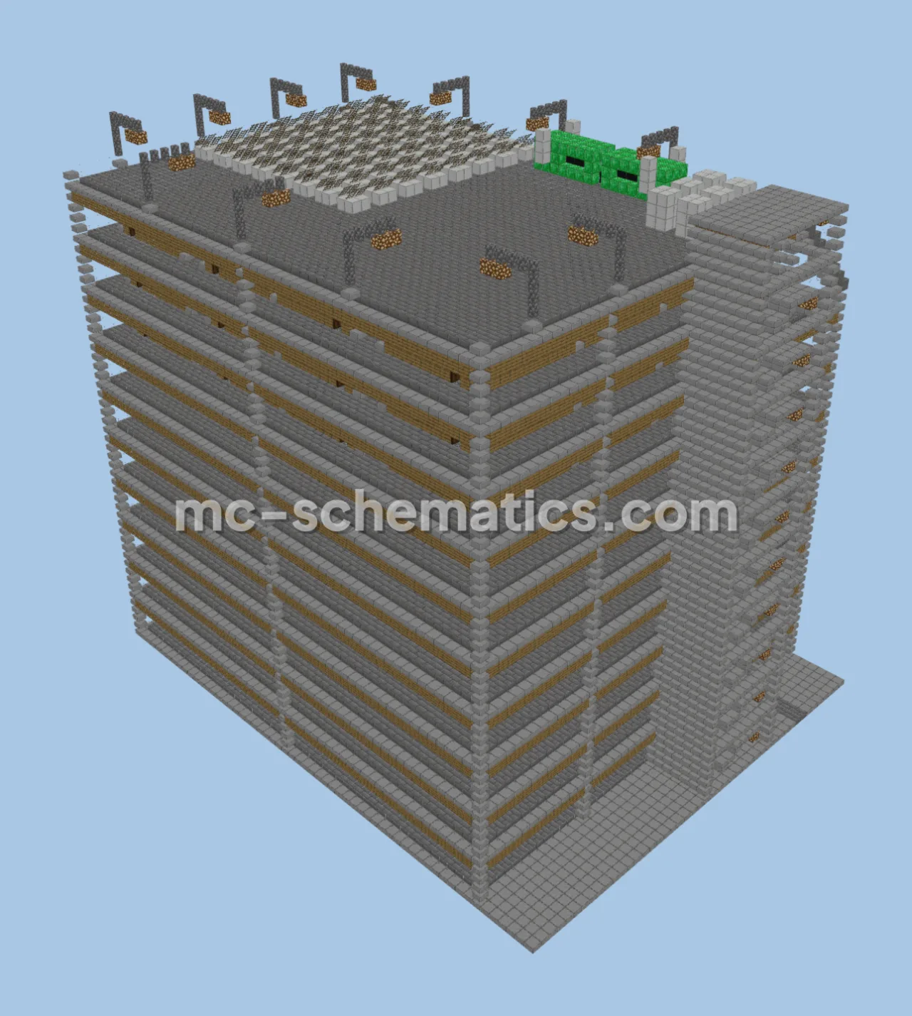 Ten Story Apartment Building