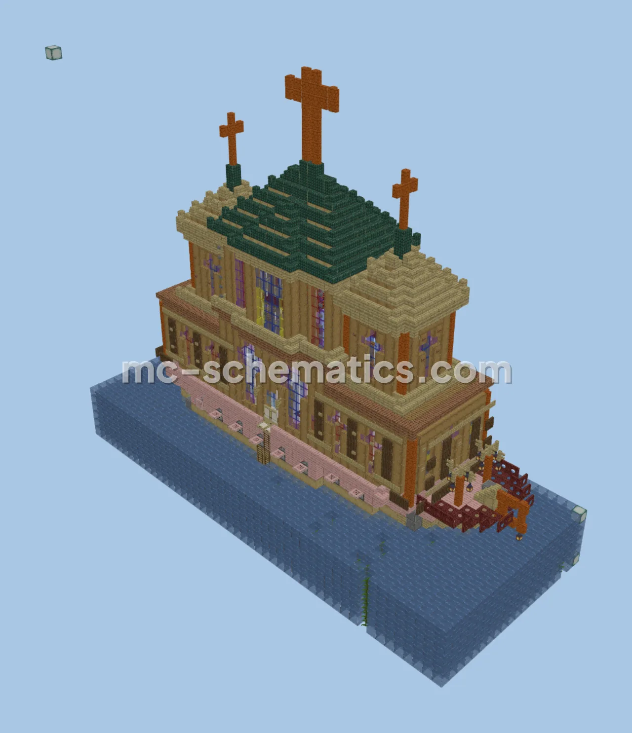 Faithful Vessel Minecraft Schematic