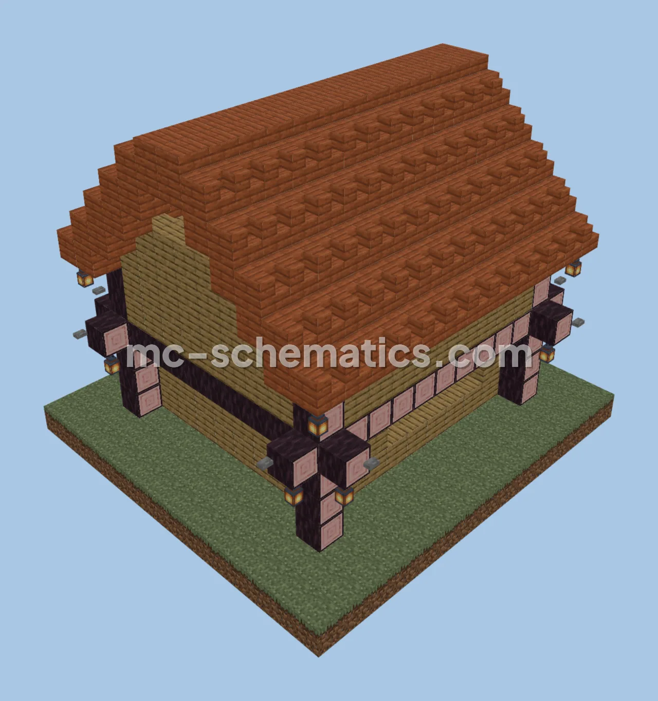 Three Story Wooden House