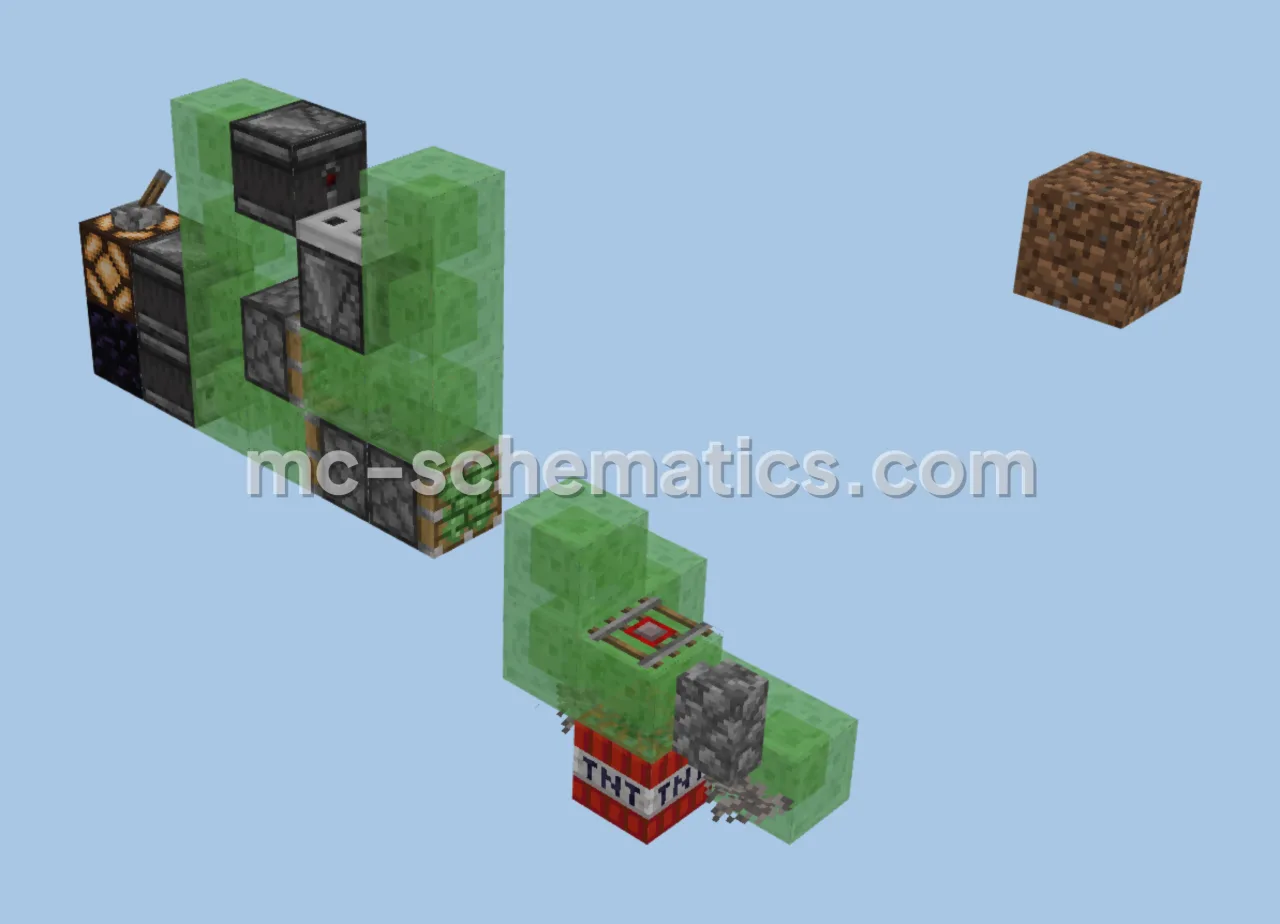 TNT Duplicator Flying Machine