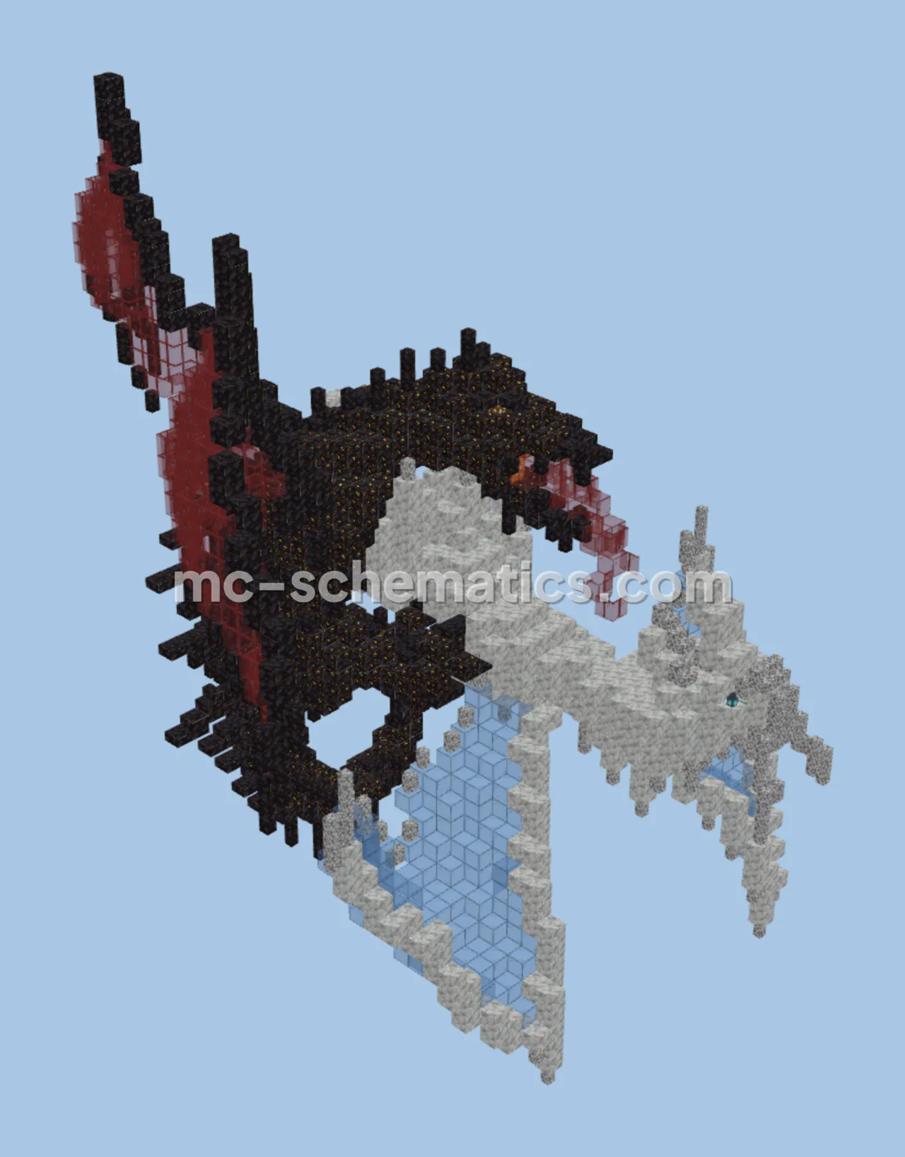 Two Dragon Statues