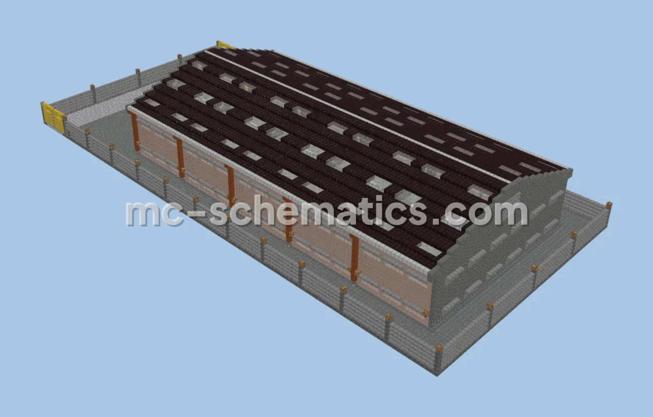 Urban Warehouse Storage Building