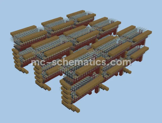 3x3 Chunk Bee Farm 10k Honeycomb/Hr