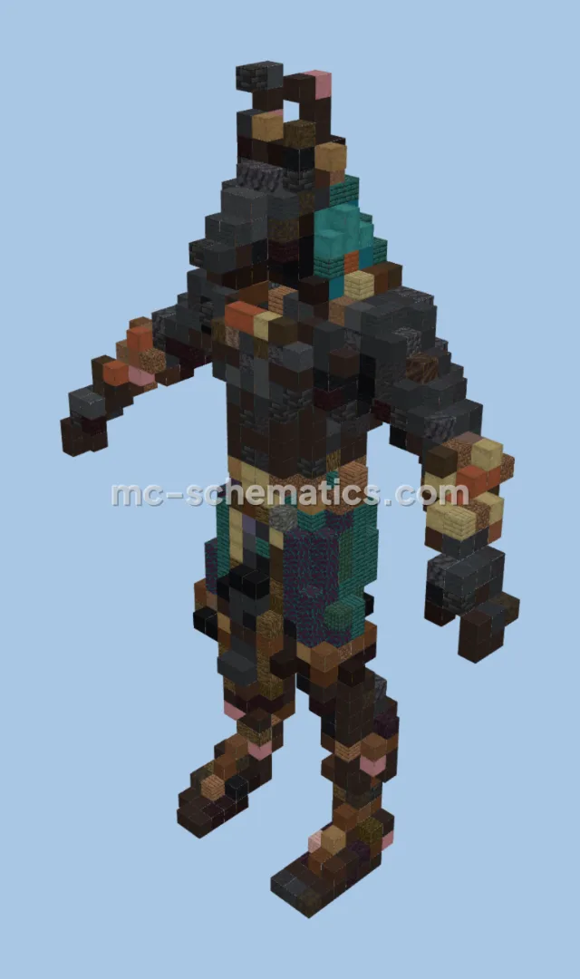Ancient Anubi Small Statue