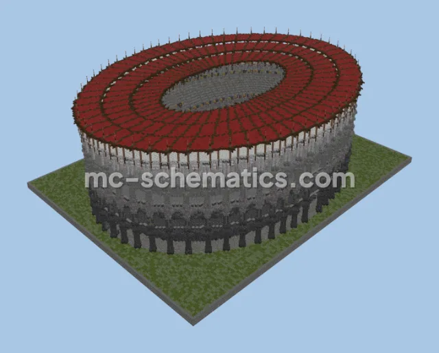 Ancient Colosseum Structure