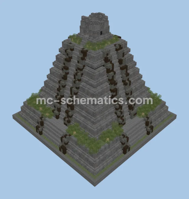 Ancient Mayan Pyramid Temple