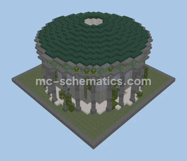 Ancient Roman Temple of the Nature God