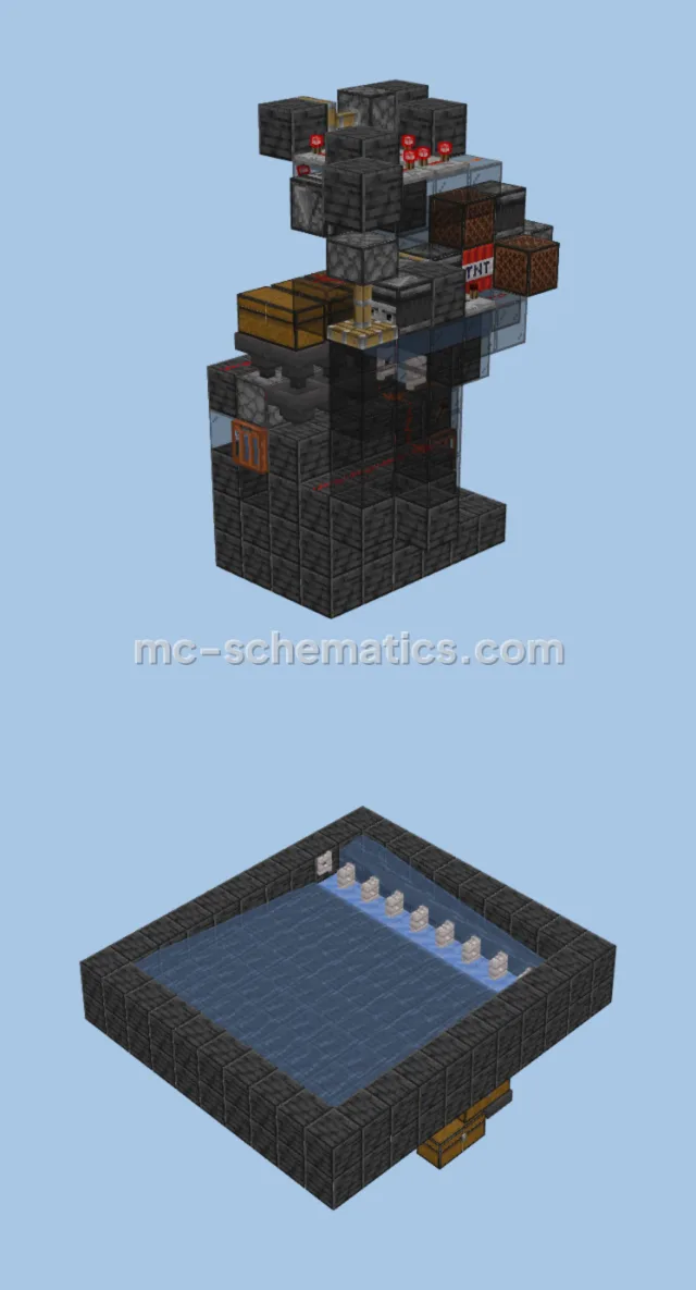 Automatic Concrete Converter With Storage
