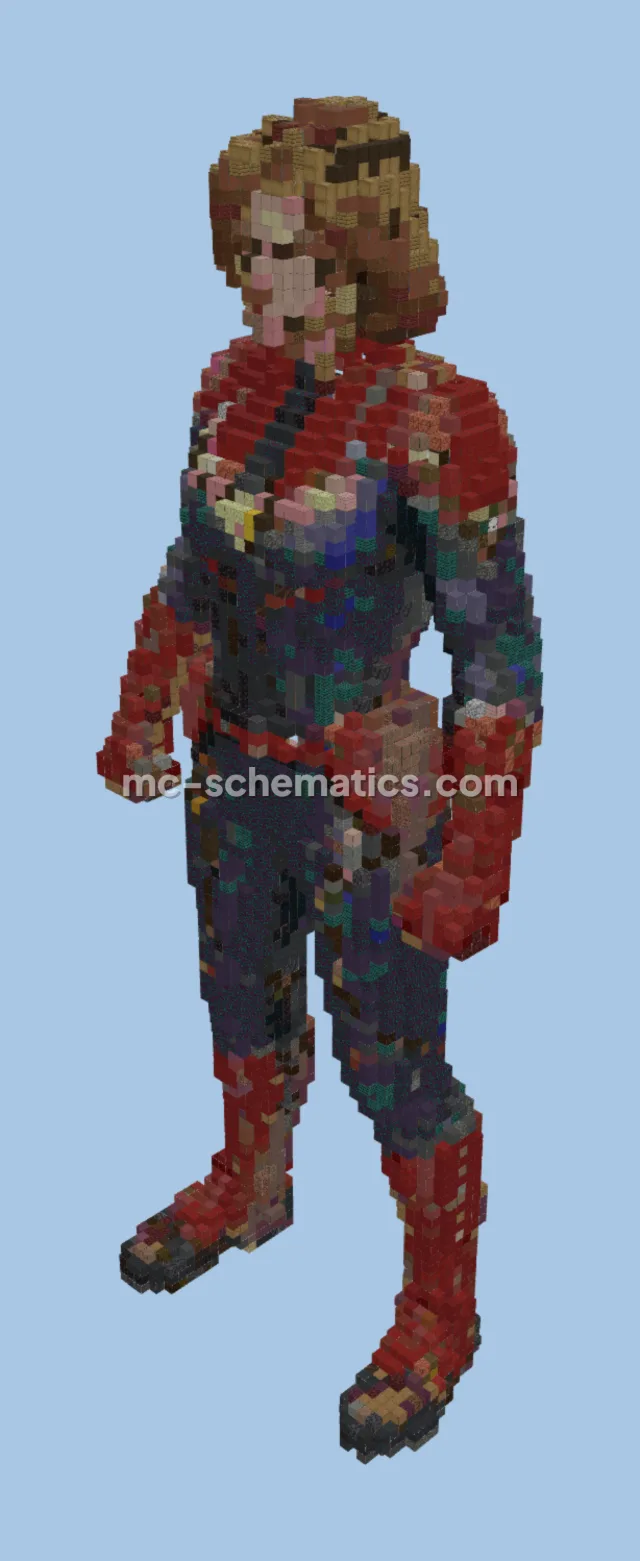 Captain Marvel Statue