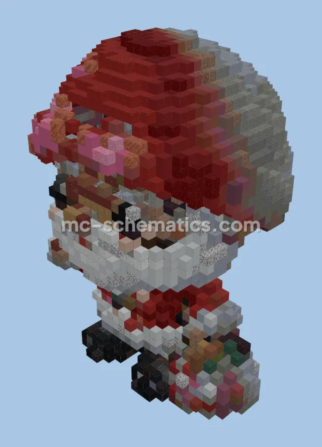 Christmas Little Santa Claus Statue
