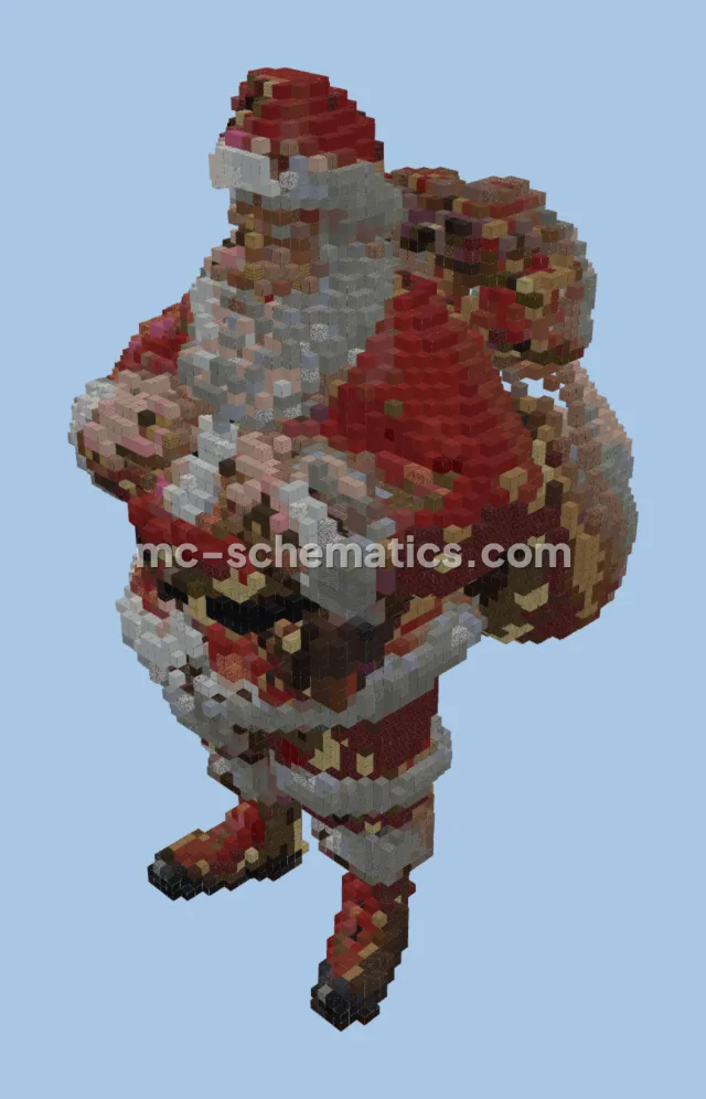 Christmas Santa Claus Statue