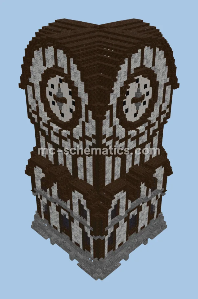 Clock Tower Mob Farm Structure