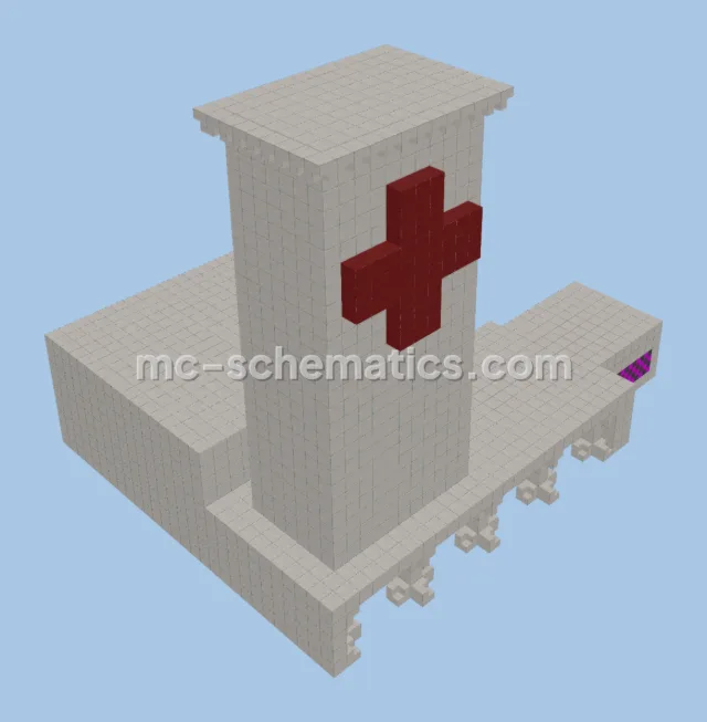 Compact Hospital Structure