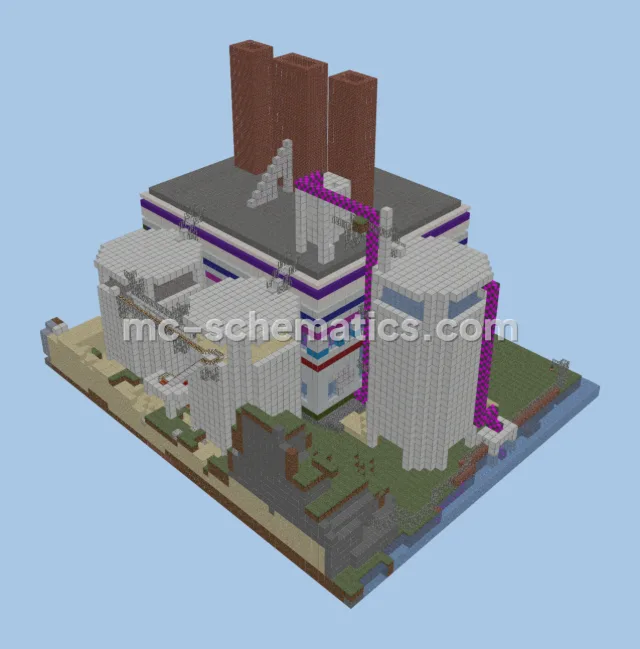 Concrete Factory Structure
