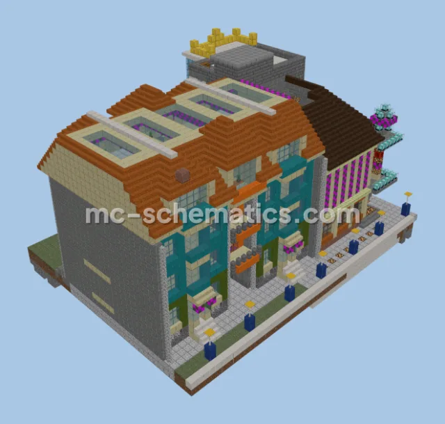 Corner Cinema and Houses