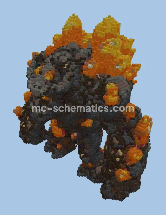 Crystal Golem Statue