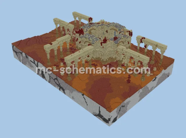 Cursed Temple Ruins Structure