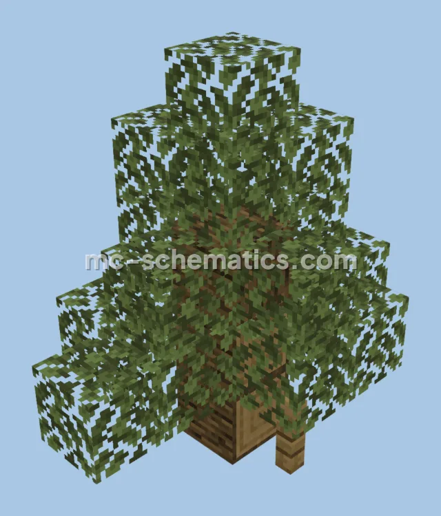 Custom Spruce Tree Design