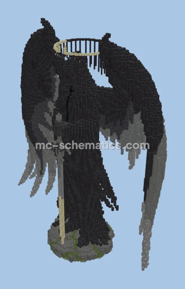 Dark Guardian Statue