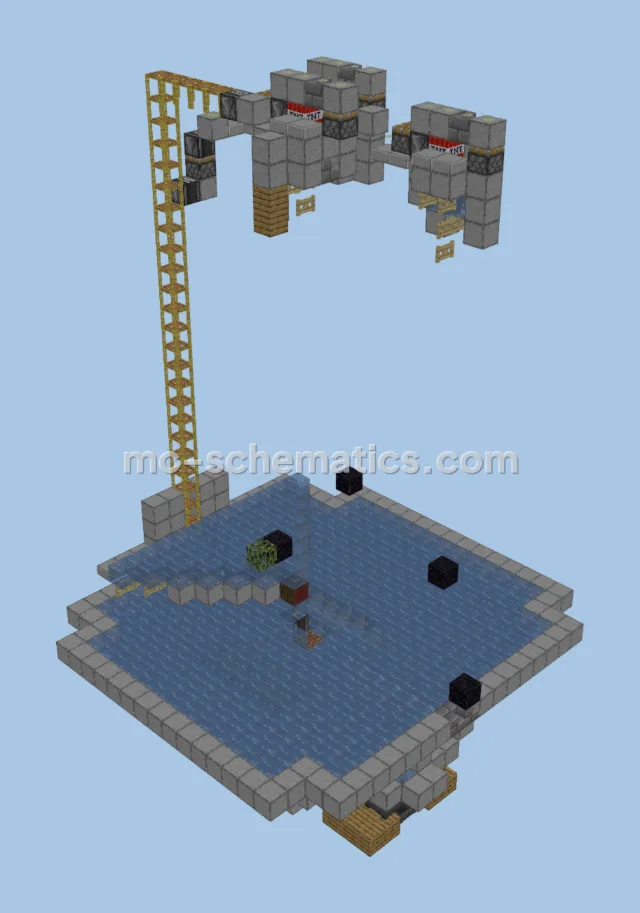 Dark Oak Tree Farm Design