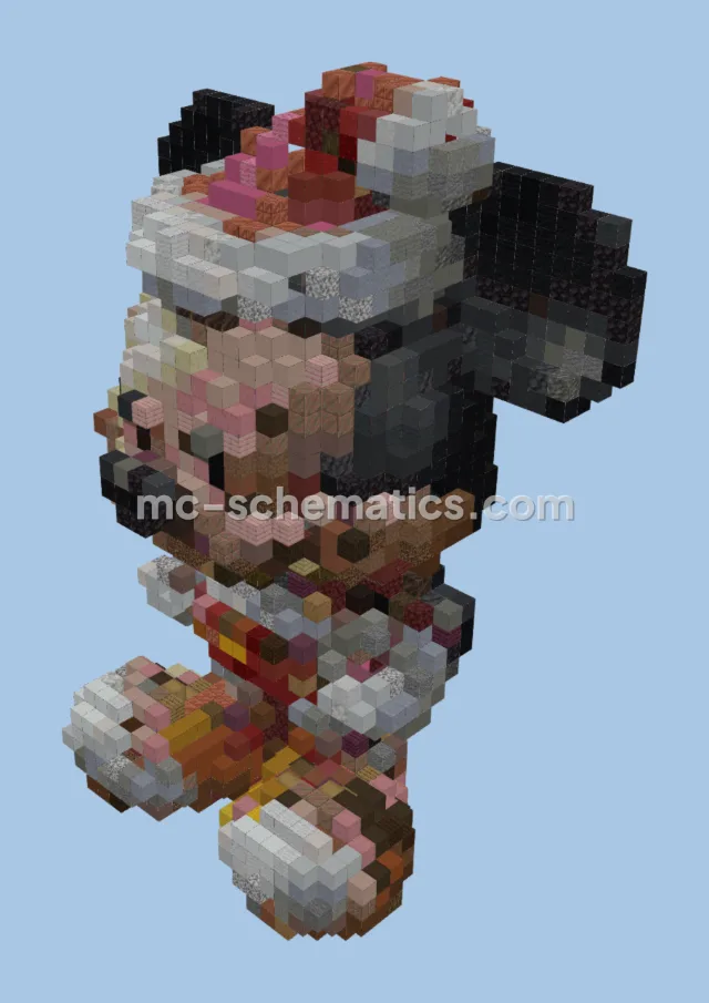 Disney Christmas Mickey Mouse Statue