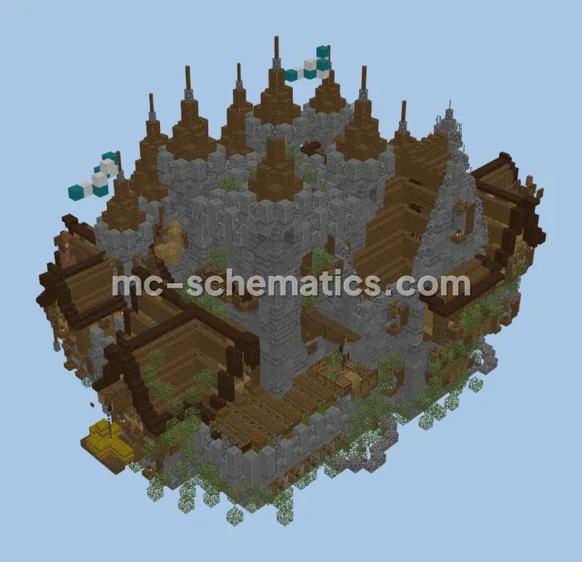 Easy Mini Castle Build