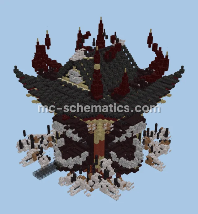 Evil Temple Concrete Duplicator