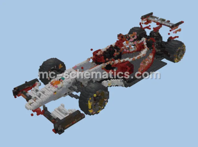 F1 Ferrari Race Car Replica