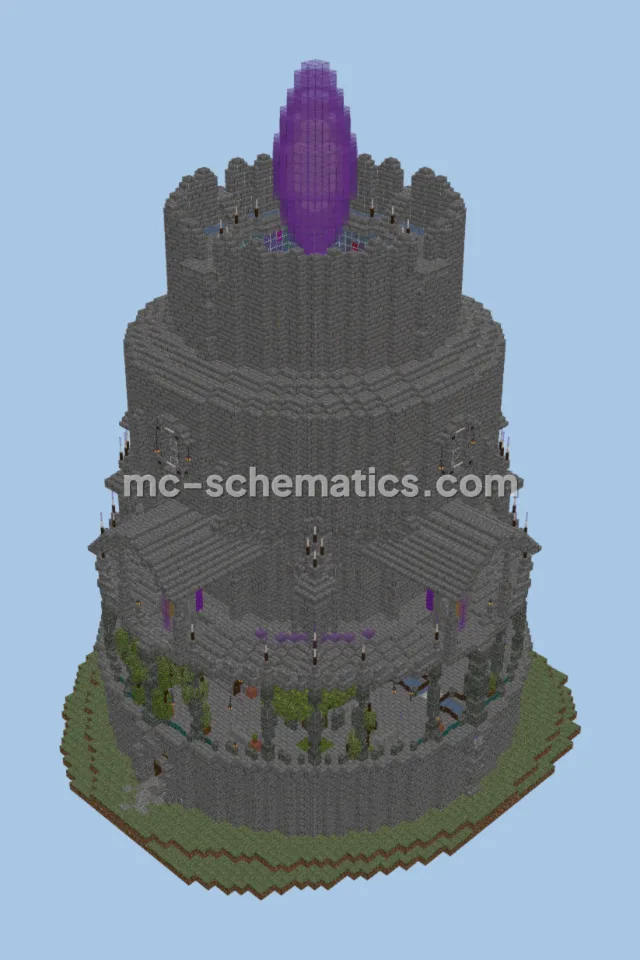 Fantasy Tower Structure
