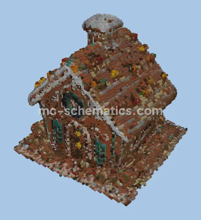 Festive Gingerbread House Build