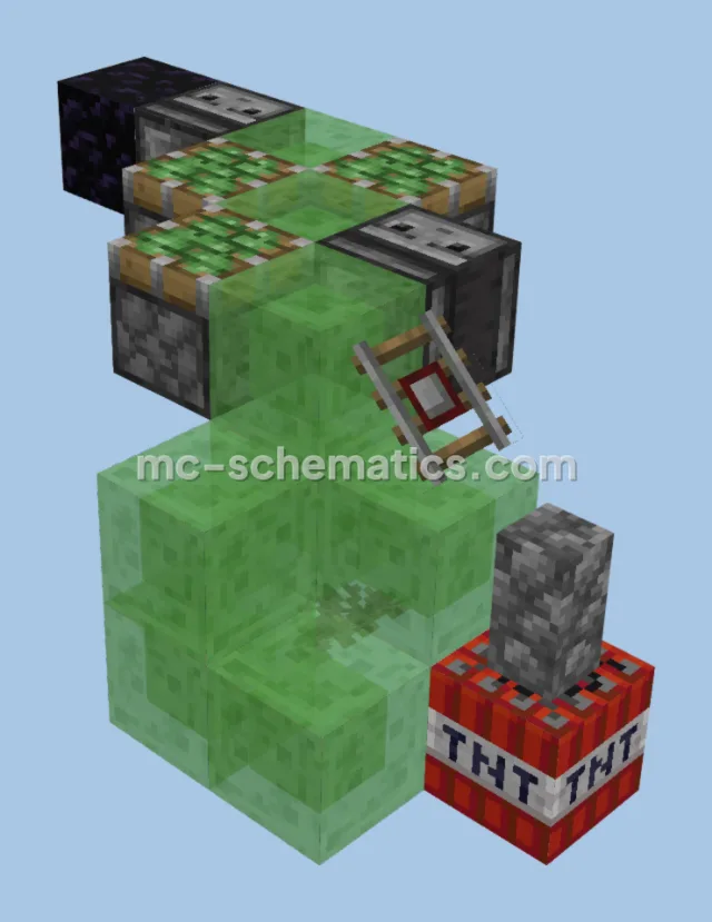 Flying TNT Cannon Schematic