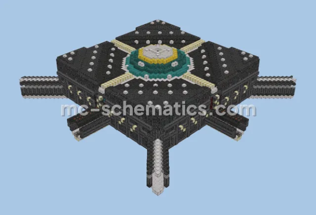 Four Biome Nether Hub