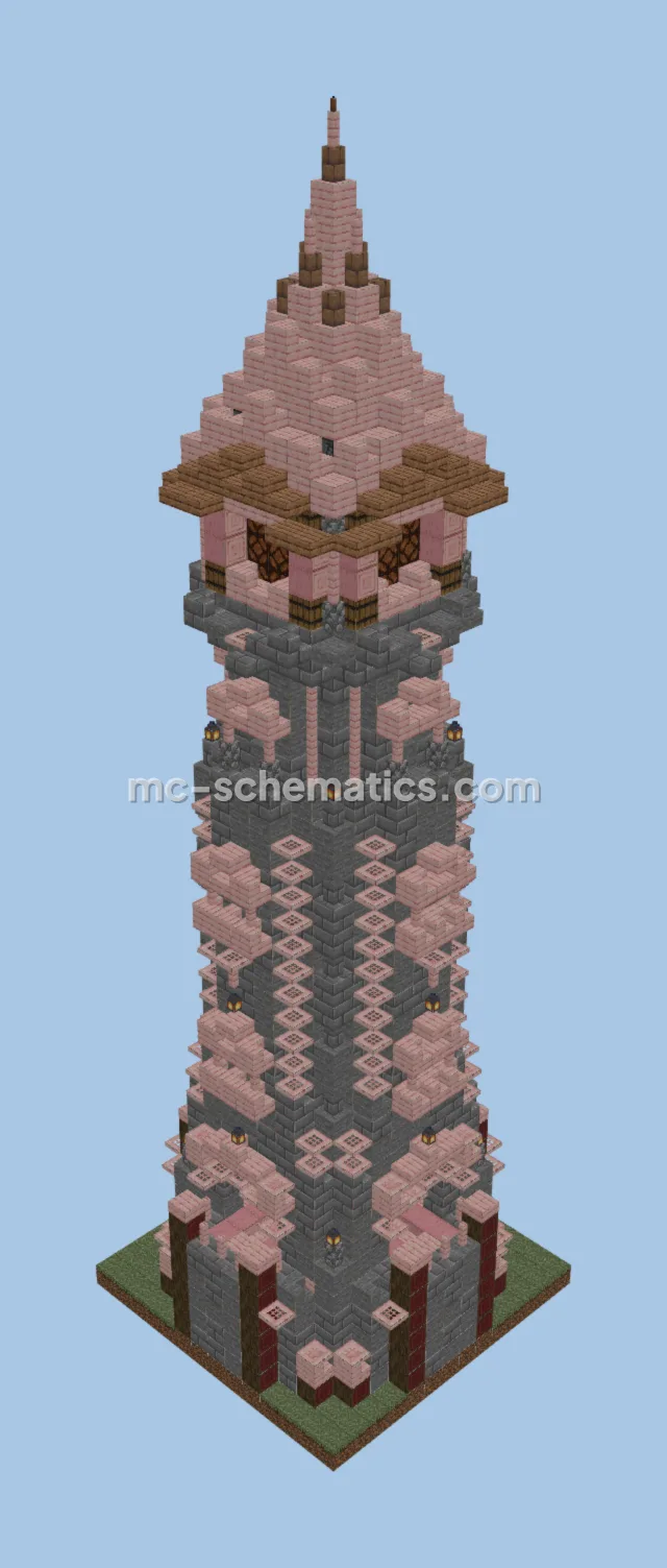 Functional Medieval Lighthouse Structure