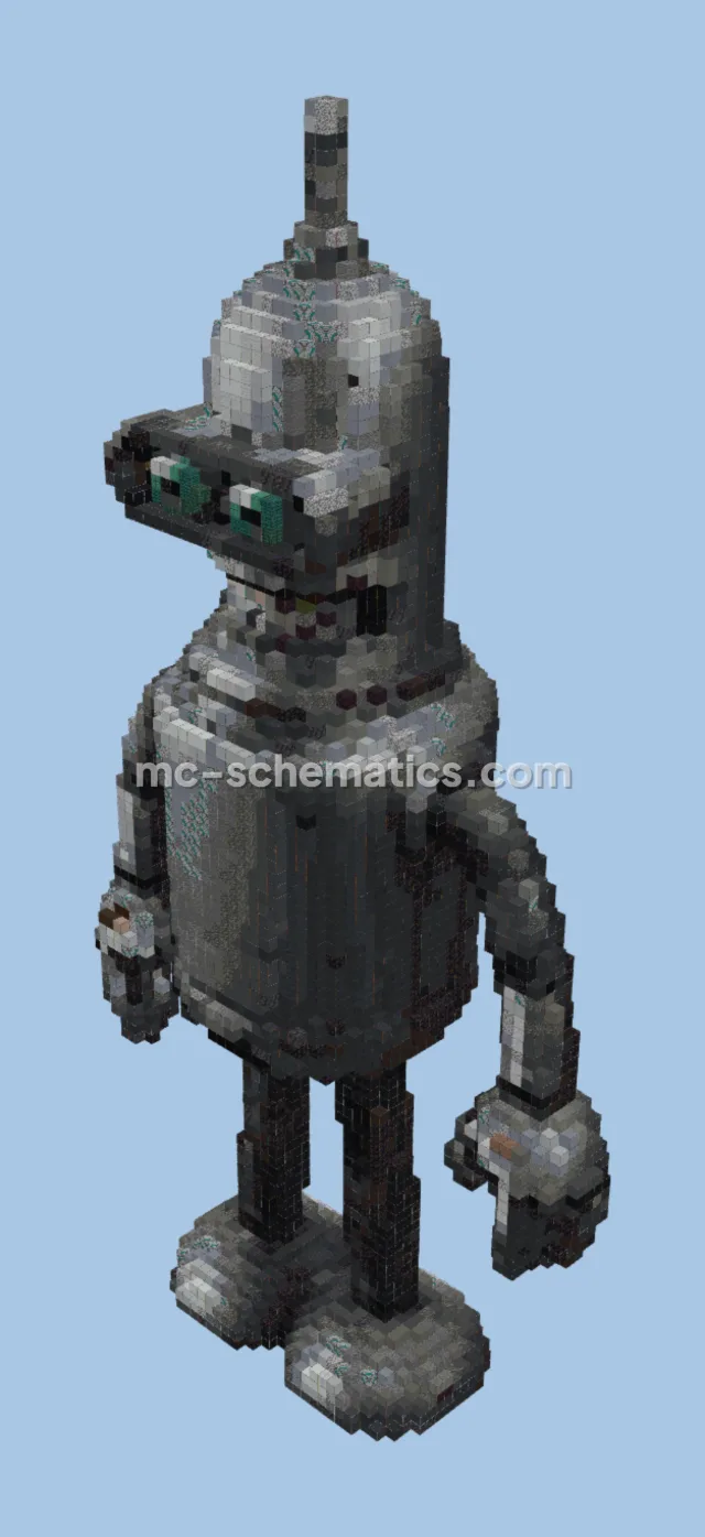 Futurama Bender Sculpture