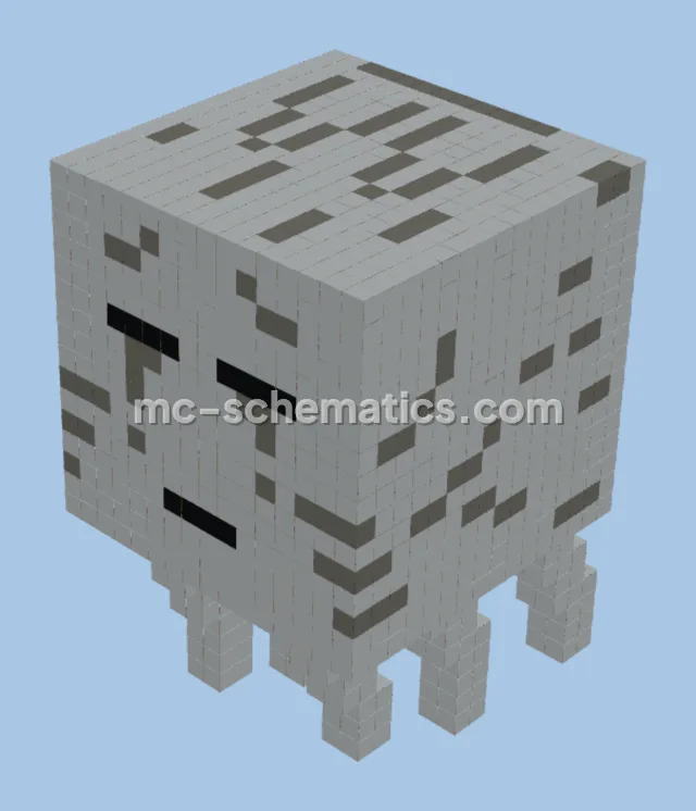 Ghast Statue Build