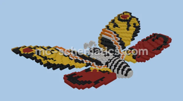 Giant Mothra Statue