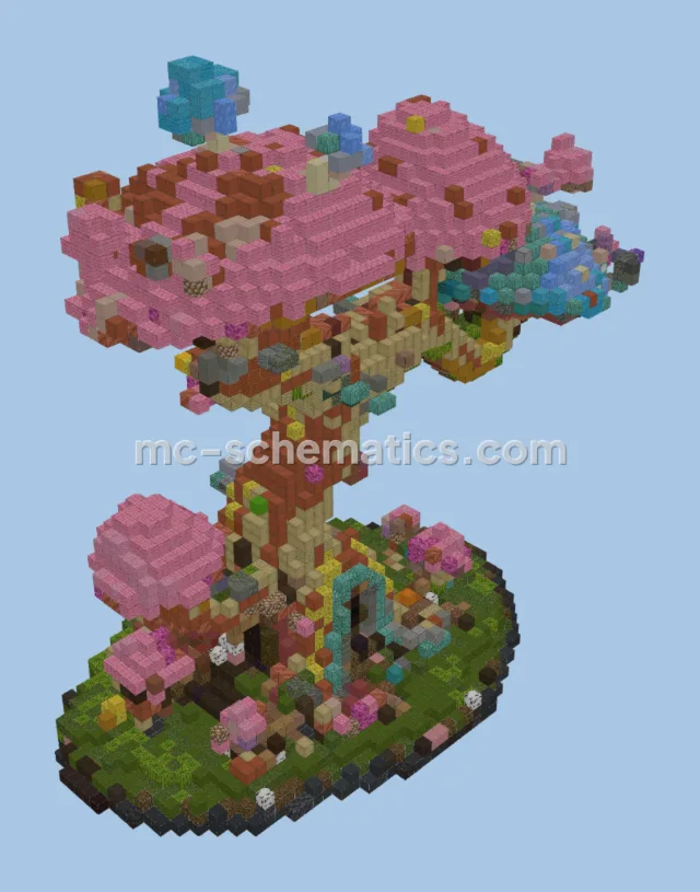 Giant Mushroom Tree Structure