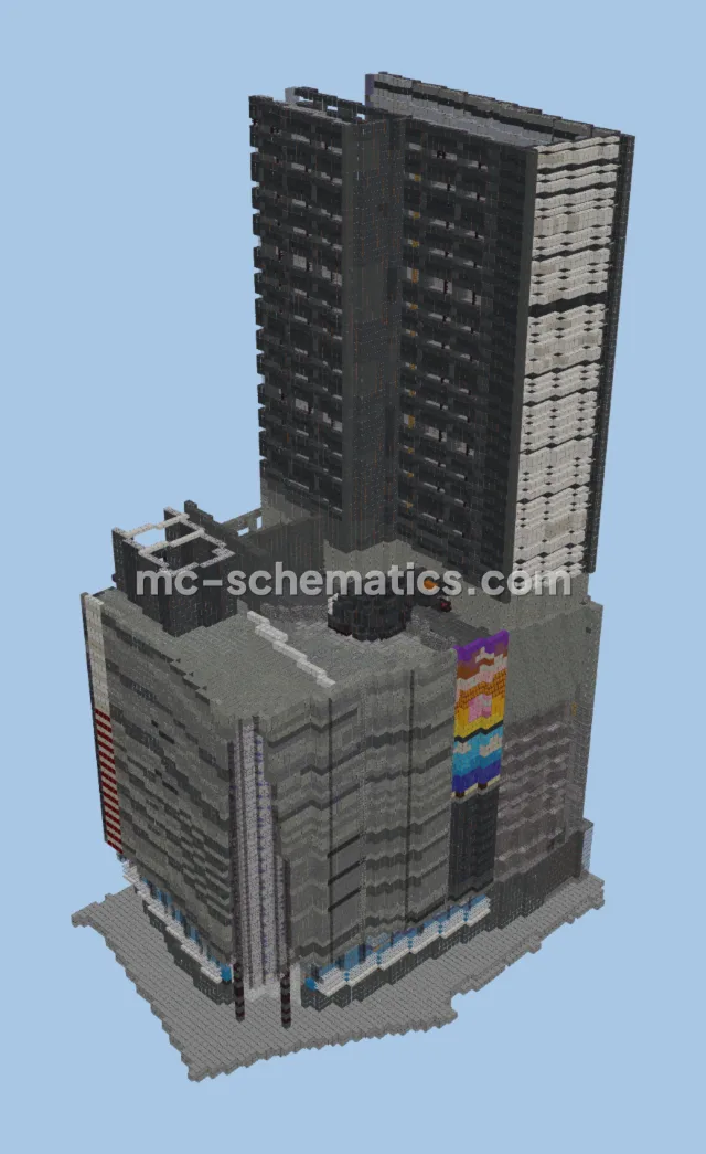 Godzilla Palace Structure